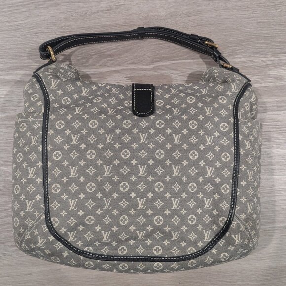 Louis Vuitton Idylle Romance Large Hobo Shoulder Bag Blue Monogram Canvas - Picture 3 of 14